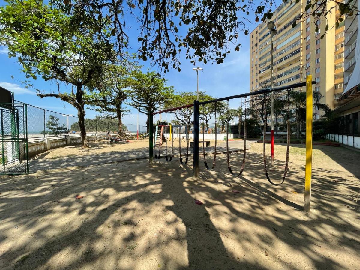 桑托斯Pe Na Areia Em Santos! Que Vista Mar!公寓 外观 照片