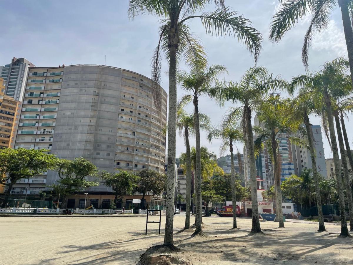 桑托斯Pe Na Areia Em Santos! Que Vista Mar!公寓 外观 照片