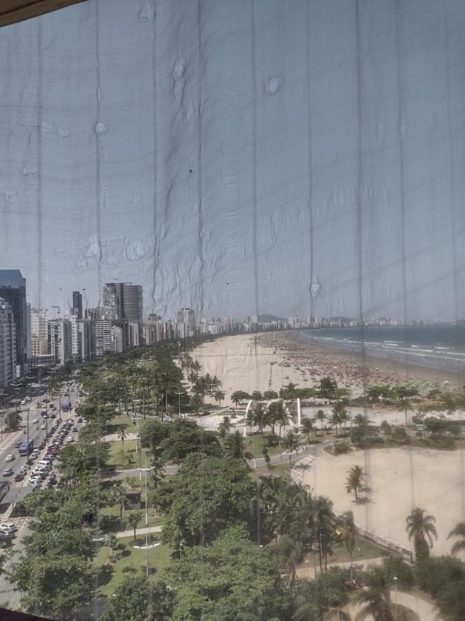 桑托斯Pe Na Areia Em Santos! Que Vista Mar!公寓 外观 照片